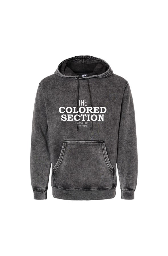 Unisex Midweight Mineral Wash Hooded Sweatshirt