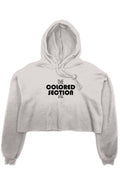 crop fleece hoodie