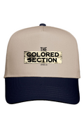 Khaki Crown Two Tone Cap