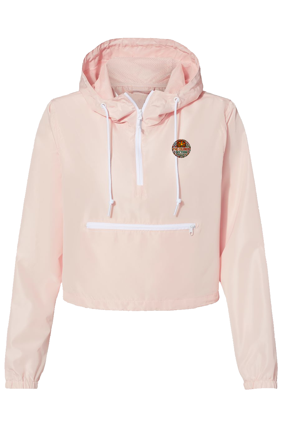 Lightweight Pullover Crop Windbreaker