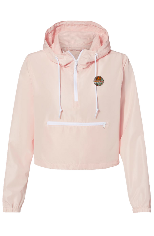 Lightweight Pullover Crop Windbreaker