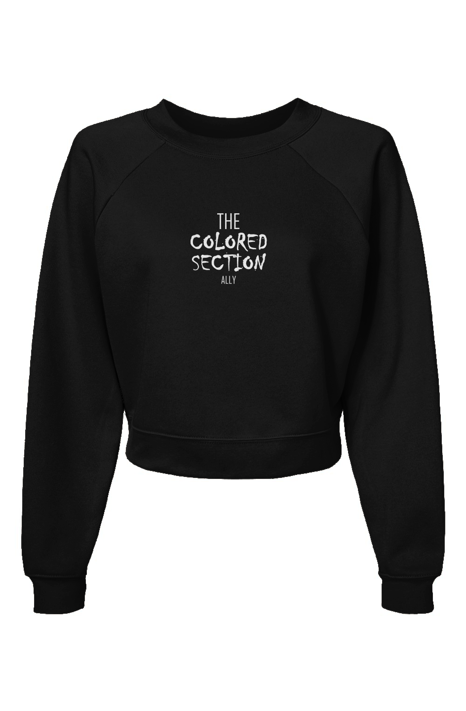 ALLY Women's Raglan Pullover Fleece Sweatshirt