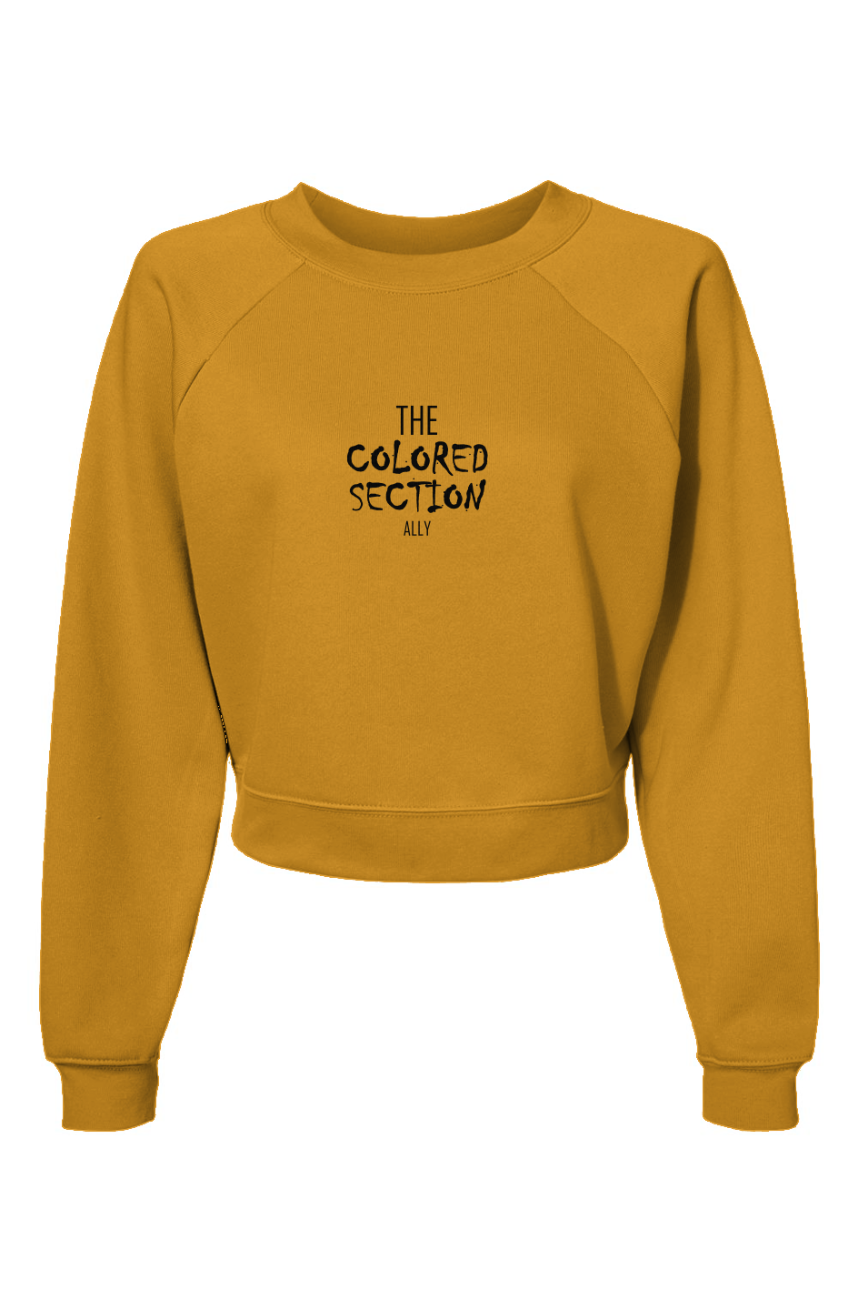 ALLY Womens Raglan Pullover Fleece Sweatshirt