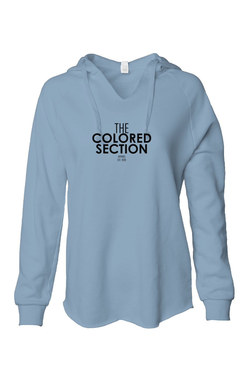 TCS Womens Lightweight Wash Hooded Sweatshirt