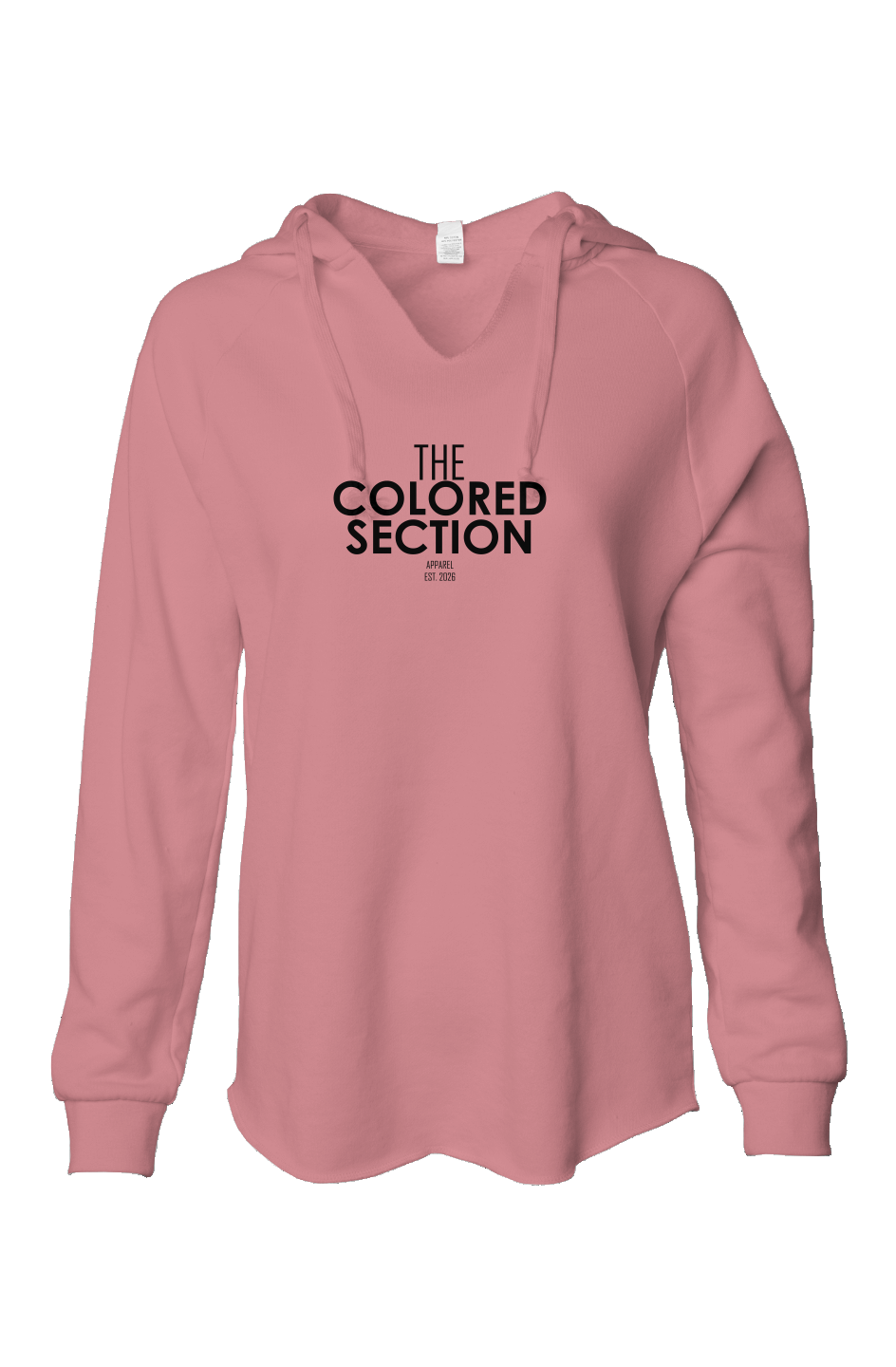 TCS Womens Lightweight Wash Hooded Sweatshirt