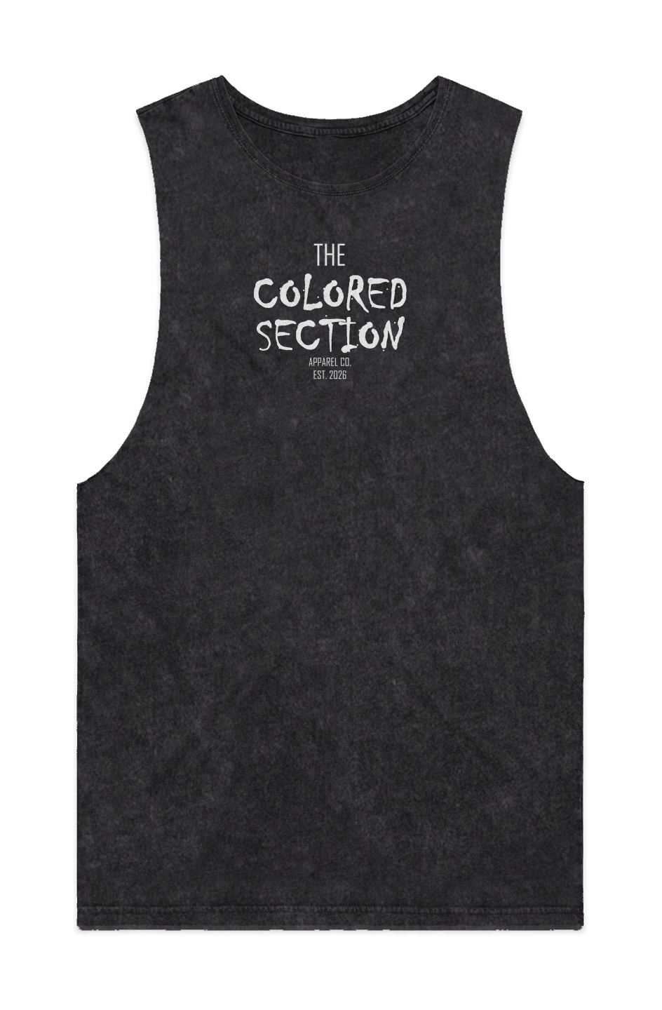 MENS STONE WASH BARNARD TANK