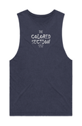 MENS STONE WASH BARNARD TANK