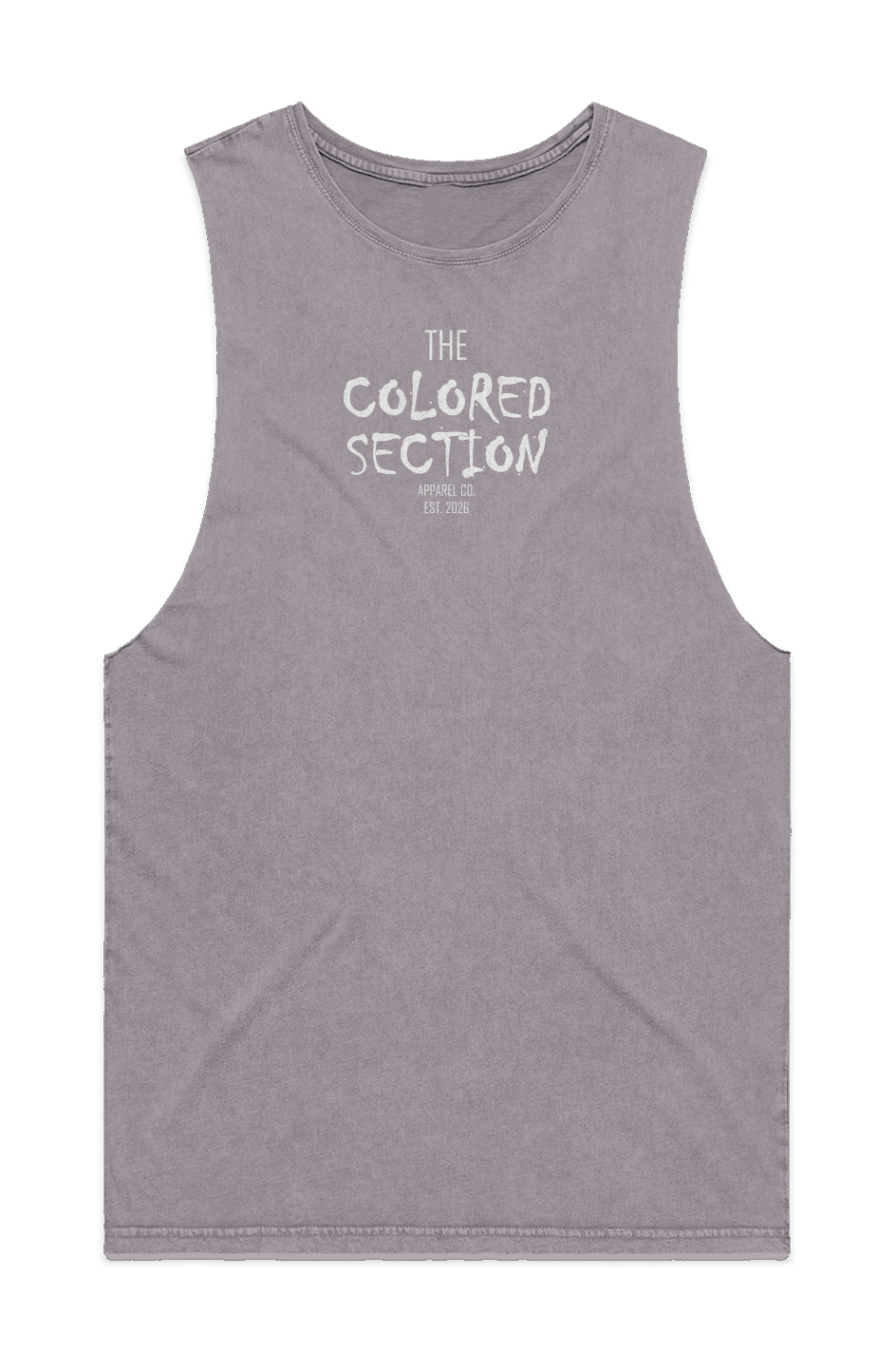 MENS STONE WASH BARNARD TANK