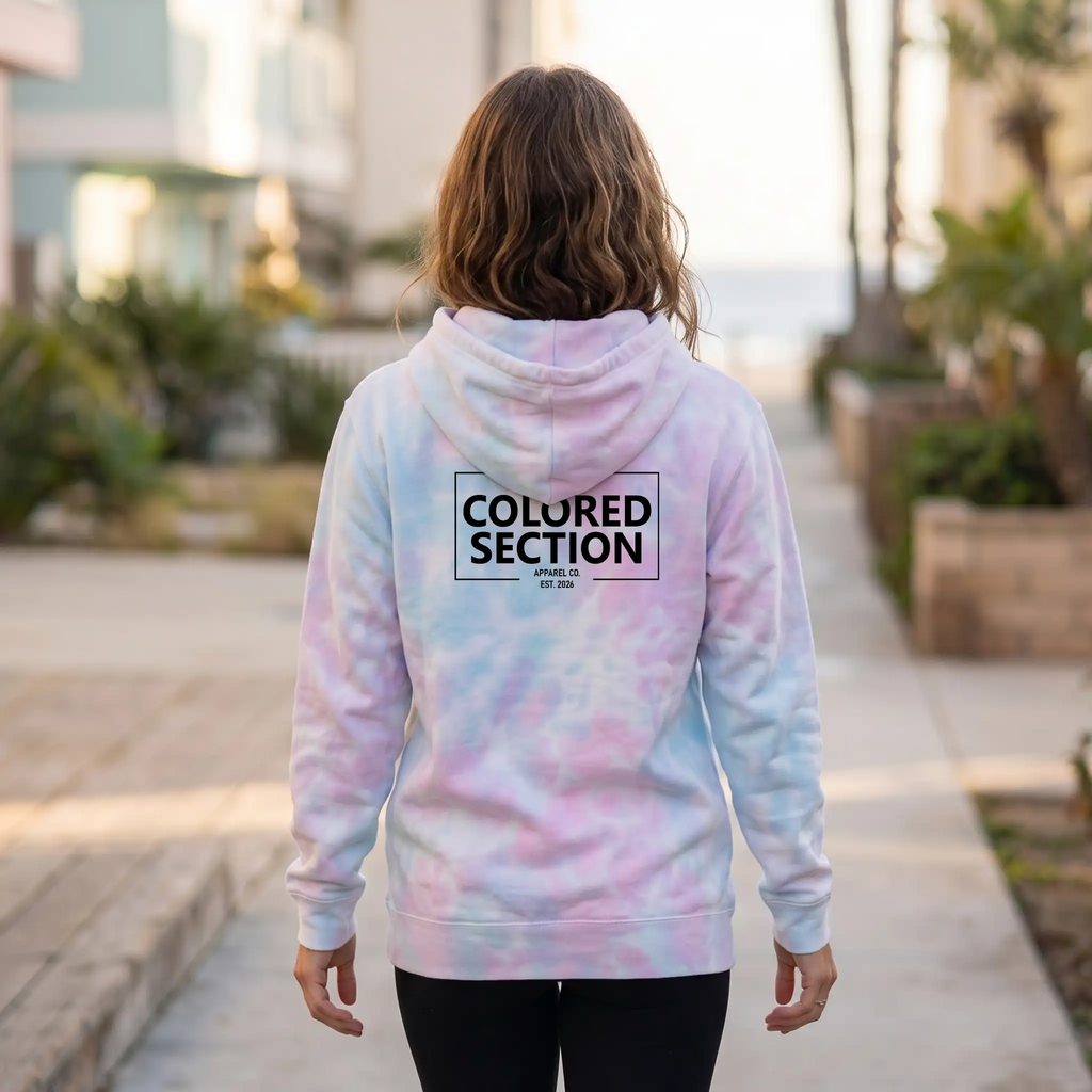 Tie Dye Cotton Candy Hoodie