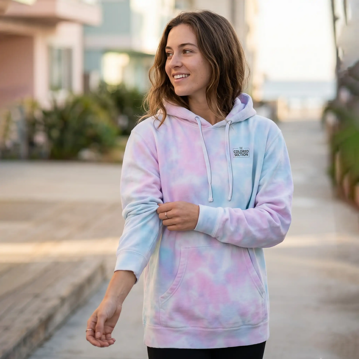 Tie Dye Cotton Candy Hoodie